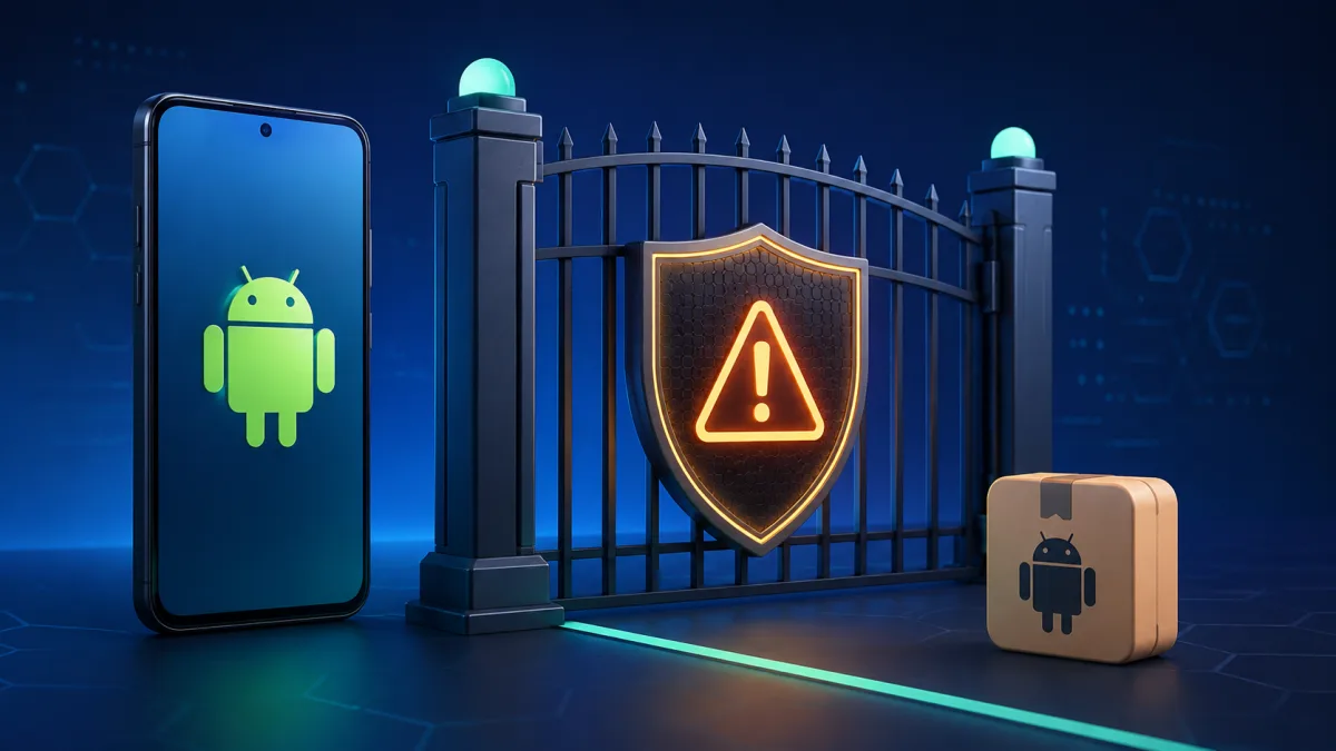Защитная блокировка установки APK на Android