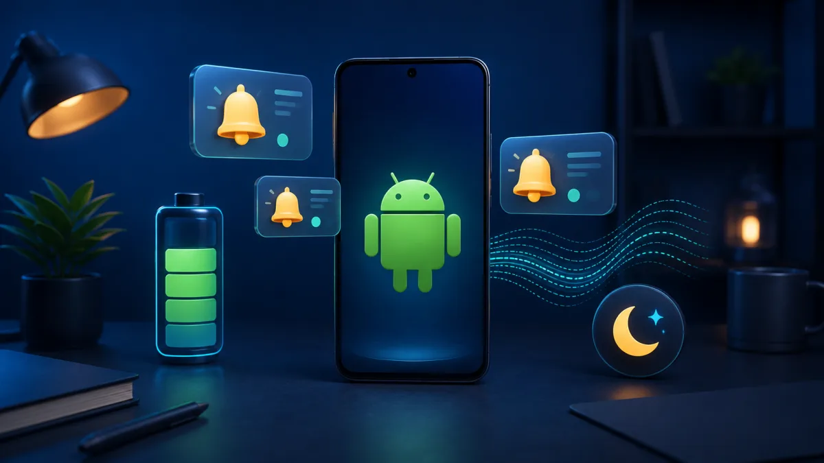 Настройка уведомлений и фоновой работы на Android