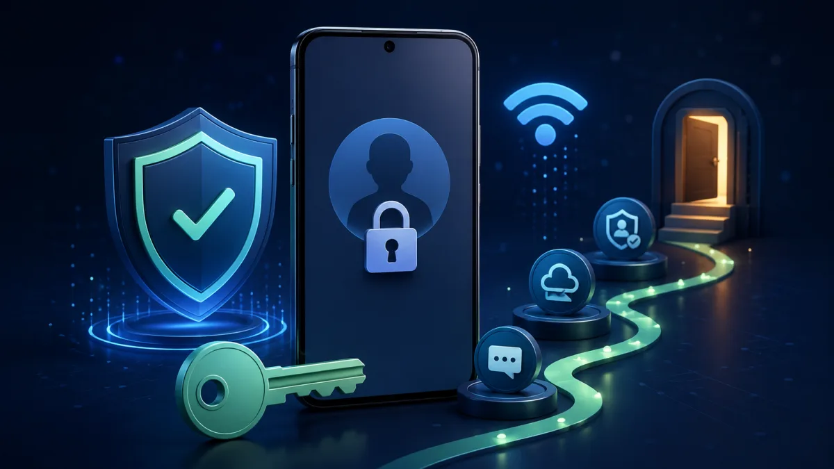 Безопасное восстановление входа в Android-приложение