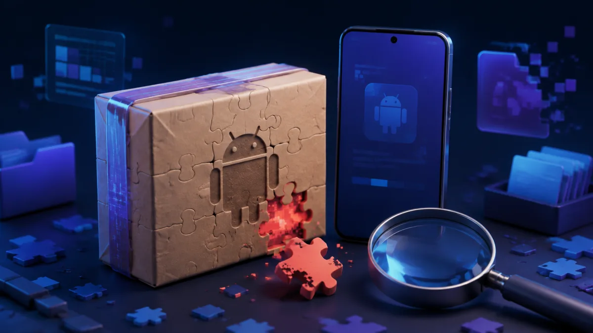 Повреждённый пакет APK и диагностика файла